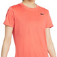 Nike Women's Dry Legend T-Shirt Orange Size Large