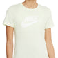 Nike Women's Sportswear Cotton Logo T-Shirt Green Size Medium