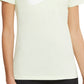 Nike Women's Sportswear Cotton Logo T-Shirt Green Size Medium