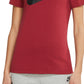 Nike Women's Sportswear Cotton Logo T-Shirt Red Size Medium