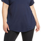 Nike Women's Plus Dry Legend Training Top Blue Size 1X