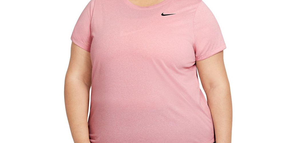 Nike Women's Dry Legend Training Top Red Size 1X