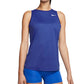 Nike Women's Dri Fit Training Tank Top Blue Size Large