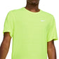 Nike Men's Dri Fit Miler T-Shirt Yellow Size Small