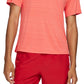 Nike Men's Dri Fit Miler T-Shirt Orange Size X-Large