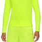 Nike Men's Dri Fit Miler Long Sleeve Running Shirt Yellow Size XX-Large