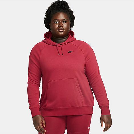 Nike Women's Essential Hoodie Pink Size 3X