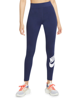 Nike Women's Essential Futura Leggings Blue Size X-Small