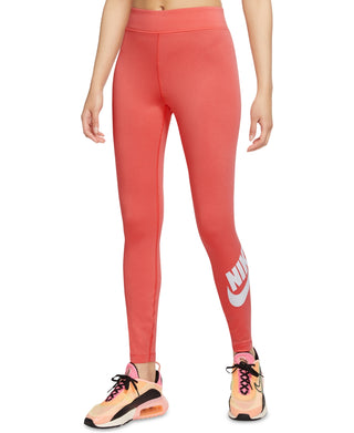 Nike Women's Essential Futura Leggings Orange Size X-Small