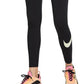 Nike Women's Sportswear Swoosh Leggings Black Size X-Small