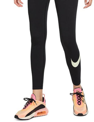 Nike Women's Sportswear Swoosh Leggings Black Size X-Small