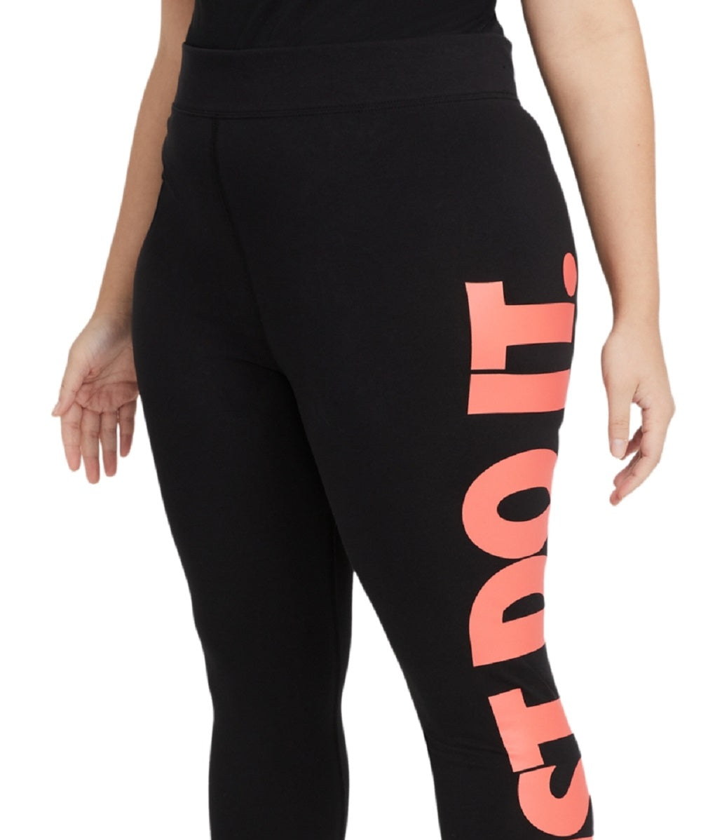 Nike Women's Essential Just Do It Full Length Leggings Black Size X-Small