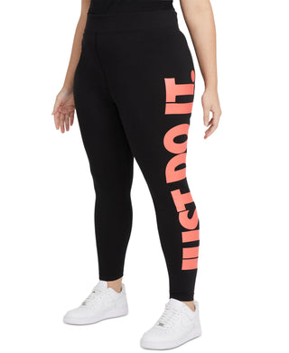 Nike Women's Essential Just Do It Full Length Leggings Black Size X-Small
