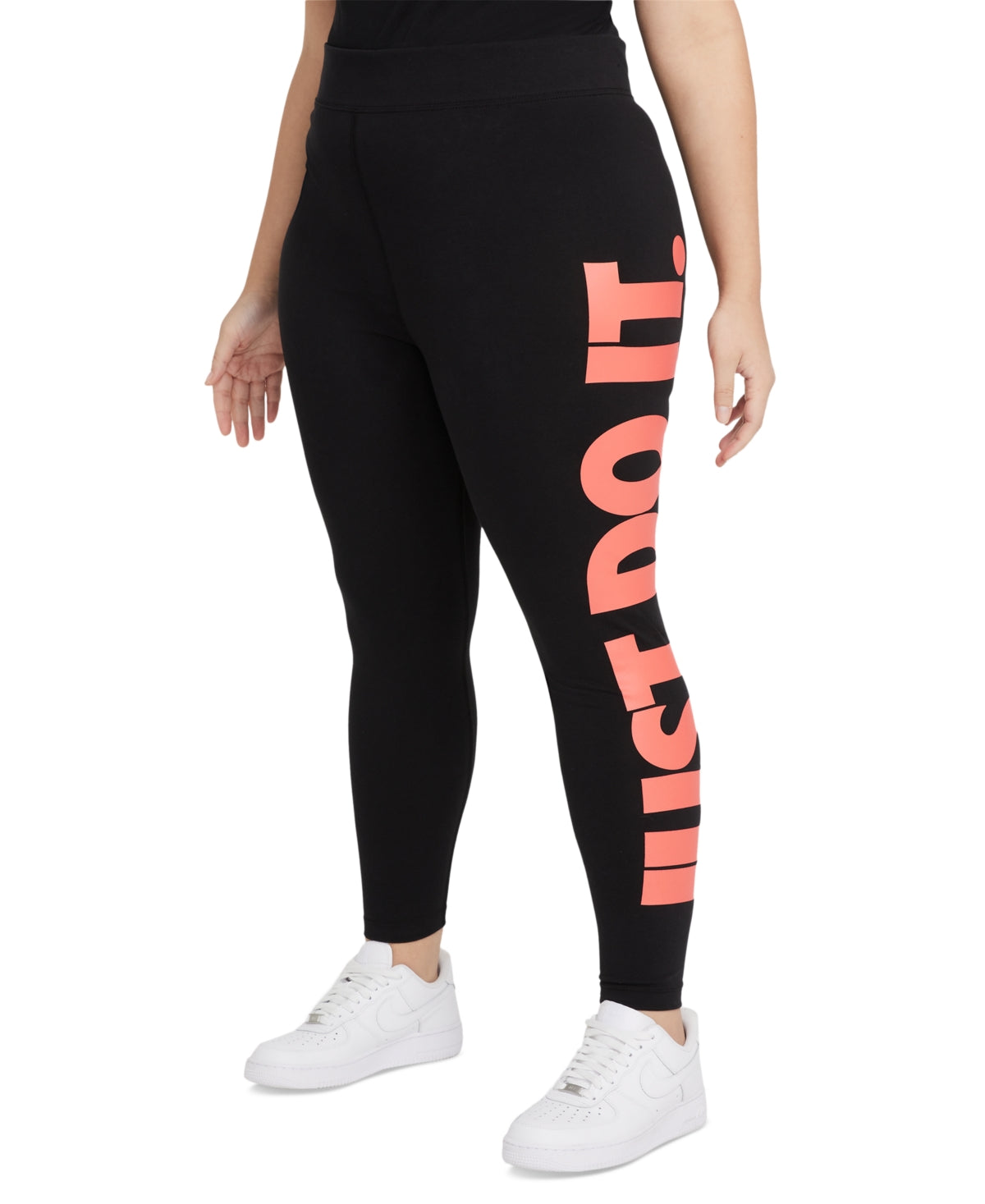 Nike Women's Essential High Rise Leggings Black Size 2X