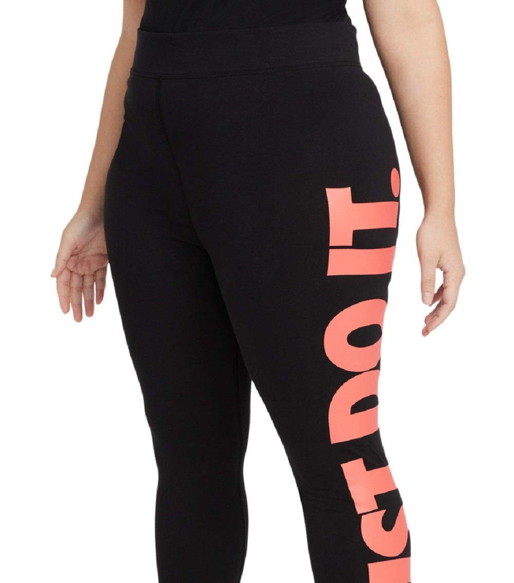 Nike Women's Essential High Rise Leggings Black Size 3X