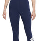 Nike Women's Plus Women's Essential High Rise Leggings Blue Size 2X