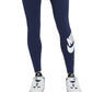 Nike Women's Plus Women's Essential High Rise Leggings Blue Size 2X