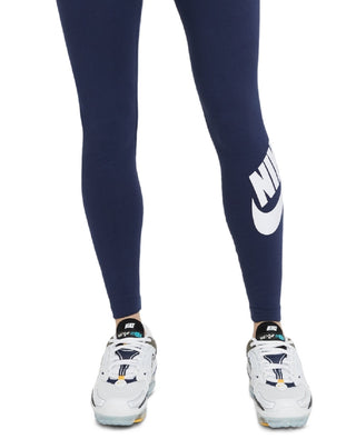 Nike Women's Essential High Rise Leggings Blue Size 3X