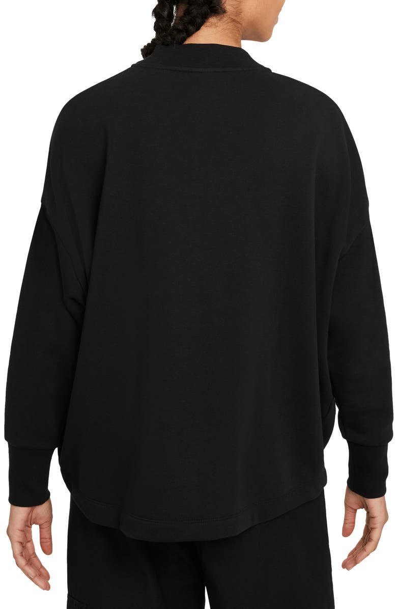 Nike Women's Sports Essentials Full Zip Sweatshirt Black Size Small