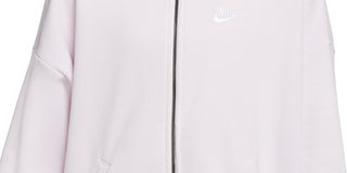 Nike Women's Essential Fleece Cardigan Pink Size S