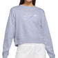 Nike Women's Easy Fleece Crewneck Top Blue Size X-Small