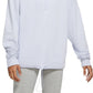 Nike Women's Easy Fleece Half Zip Top Blue Size Medium
