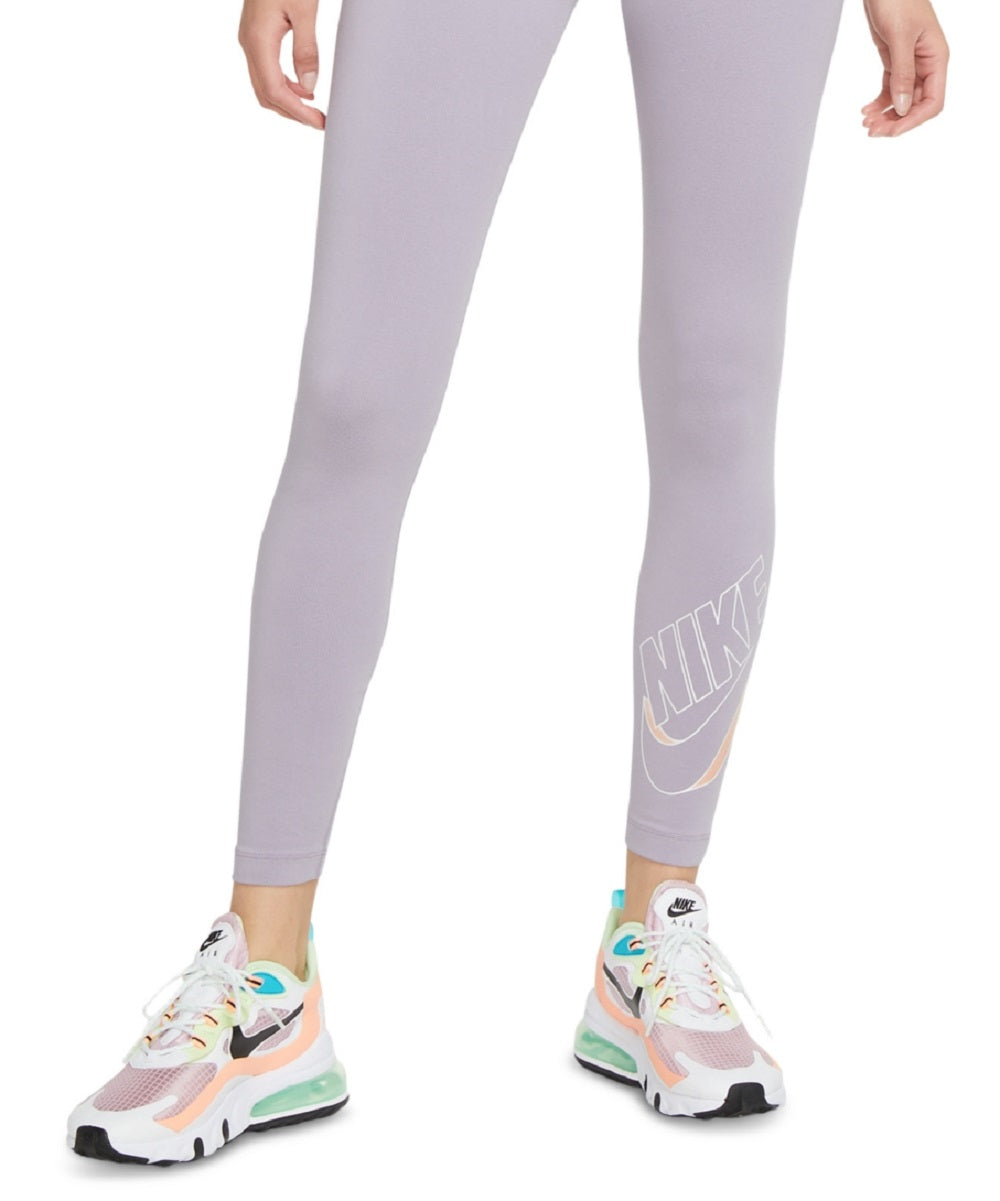 Nike Women's Sportswear Leggings Purple Size X-Large