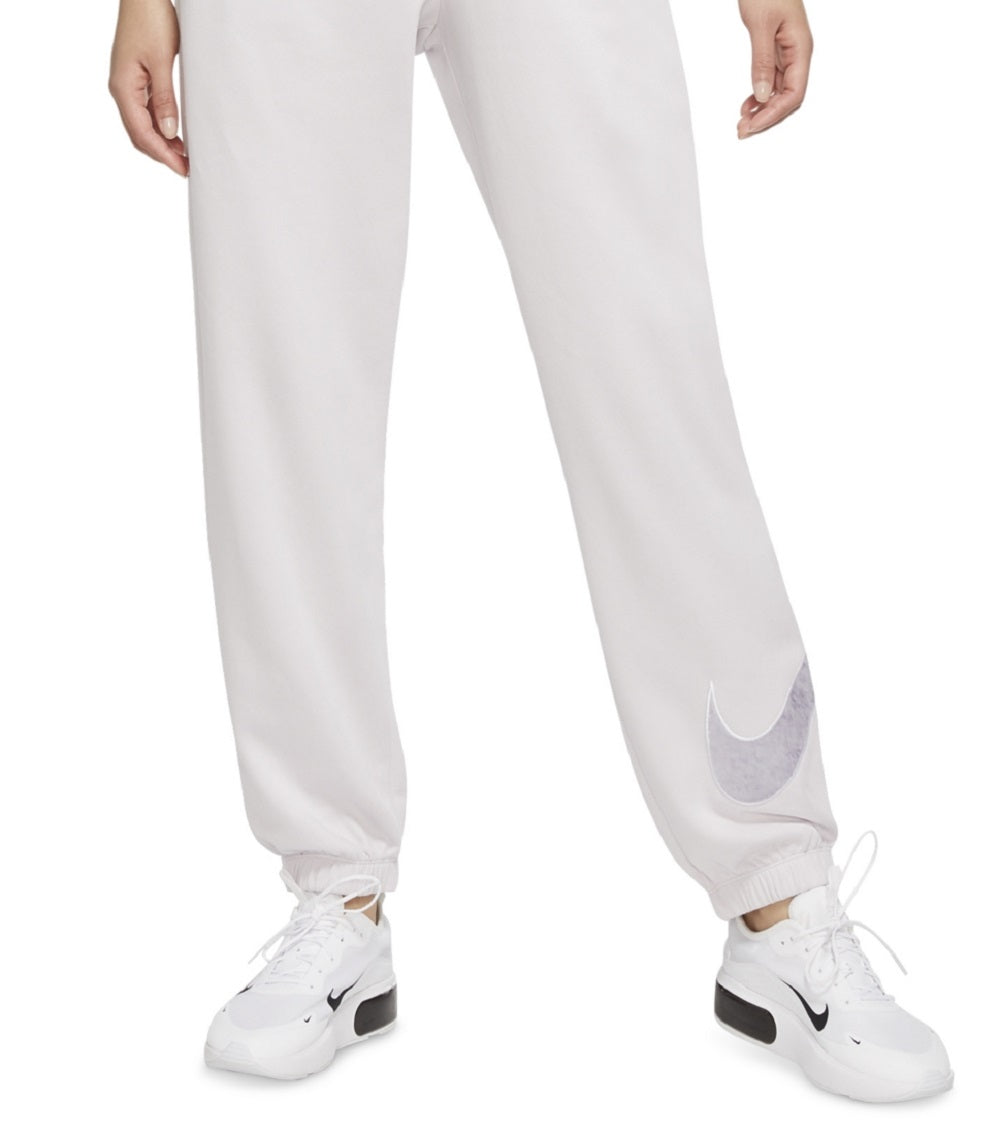 Nike Women's Femme Logo French Terry Sweatpants Purple Size X-Large