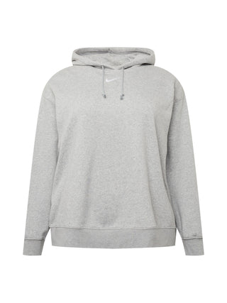 Nike Women's NSW Plus Essential Fleece Hoodie Gray Size 2X