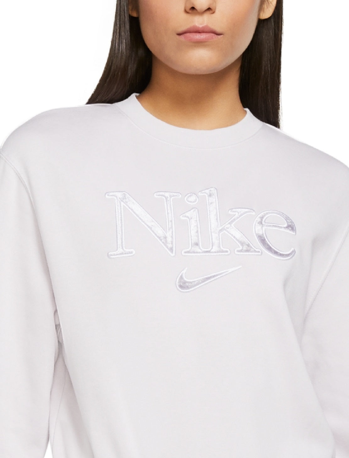 Nike Women's Graphic Sweatshirt Purple Size 1X