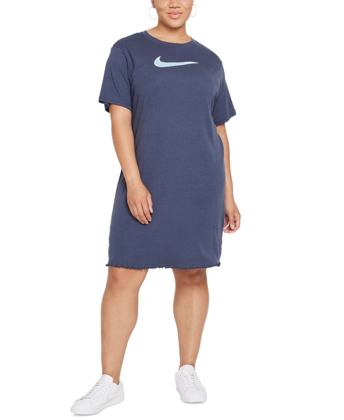 Nike Women's Sportswear Femme Dress Blue Size 1X