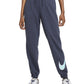Nike Women's Fleece Lined Loogo Stretch Jogger Blue Size 2X