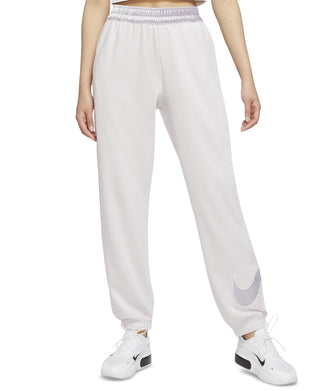 Nike Women's Sportswear Femme Easy Fleece Joggers White Size 2X