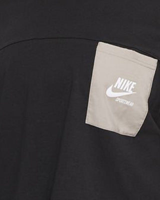 Nike Women's Cotton Pocket T-Shirt Black Size 2X