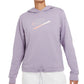 Nike Women's Sportswear Pullover Hoodie Purple Size 2X