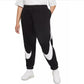 Nike Women's Sportswear Easy Fleece Joggers Black Size 3X
