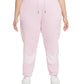 Nike Women's Sportswear Easy Fleece Joggers Pink Size 1X