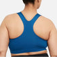 Nike Women's Icon Clash Medium Support Sports Bra Blue Size 2X