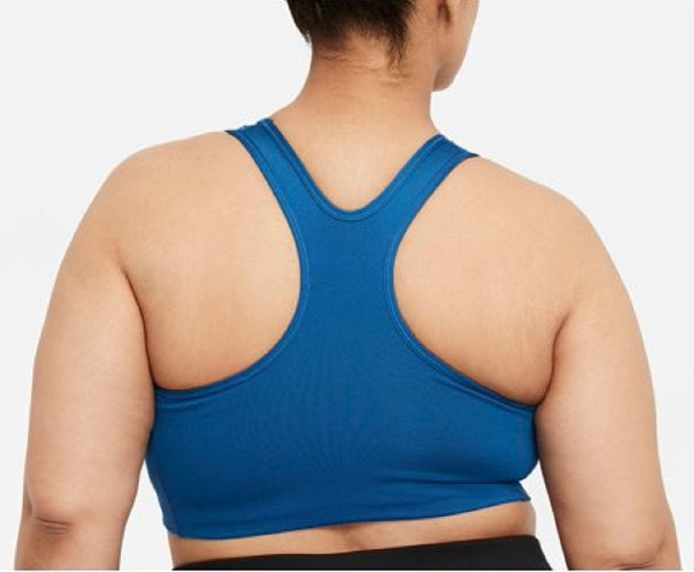 Nike Women's Icon Clash Medium Support Sports Bra Blue Size 2X