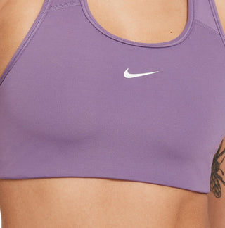 Nike Women's 1 Piece Pad Medium Impact Sports Bra Purple Size X-Small