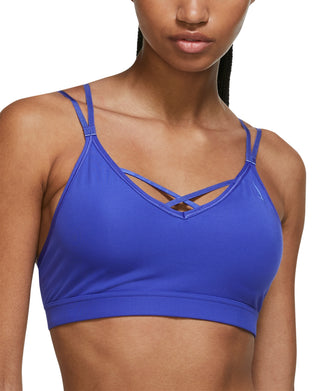 Nike Women's Strappy Sports Bra Blue Size Medium