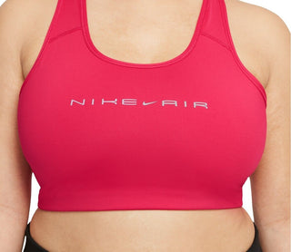 Nike Women's Swoosh Sports Bra Red Size 1X