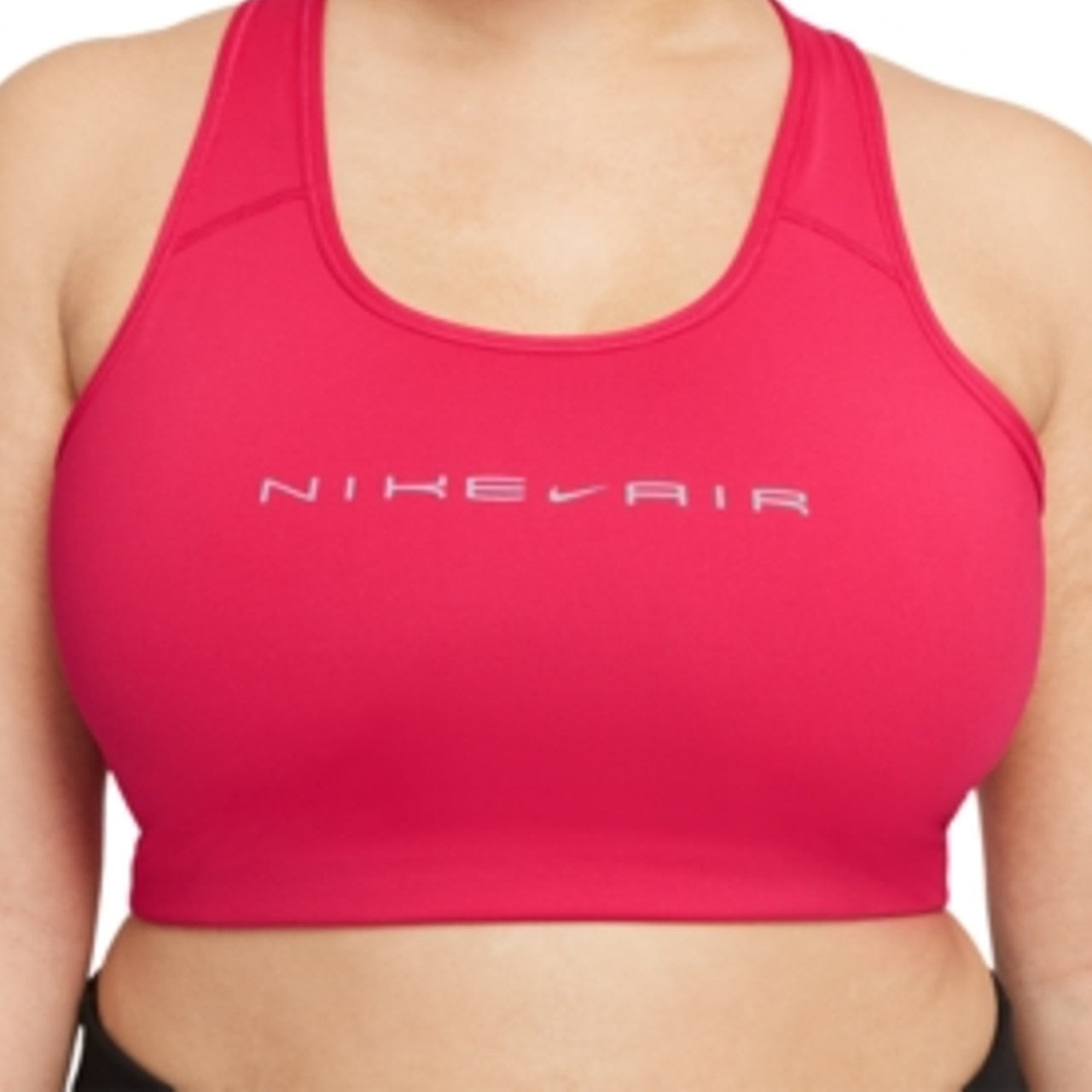 Nike Women's Swoosh Sports Bra Red Size 2X