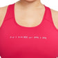 Nike Women's Swoosh Sports Bra Red Size 2X