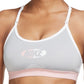 Nike Women's Dri Fit Indy Colorblocked Sports Bra Smoke Gray Size Medium