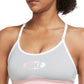 Nike Women's Dri Fit Indy Colorblocked Sports Bra Smoke Gray Size Medium