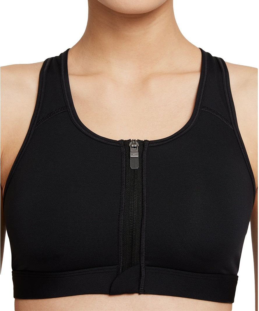 Nike Women's Dri Fit Swoosh Racerback Sports Bra Black Size Small