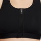 Nike Women's Dri Fit Swoosh Racerback Sports Bra Black Size Small