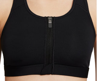 Nike Women's Dri Fit Swoosh Racerback Sports Bra Black Size Small