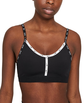 Nike Women's Dri Fit Indy Low Impact Sports Bra Black Size X-Small